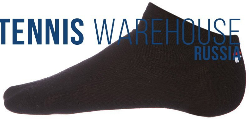 Теннисные носки Fila Invisible Socks 3P - черный