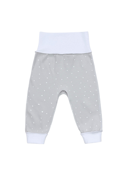 Штанишки Горошек gray (56;62)