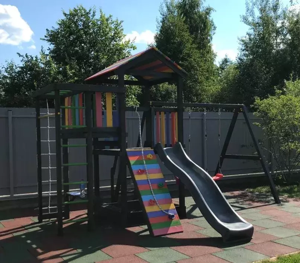 Детская площадка Савушка 5 (BLACK)