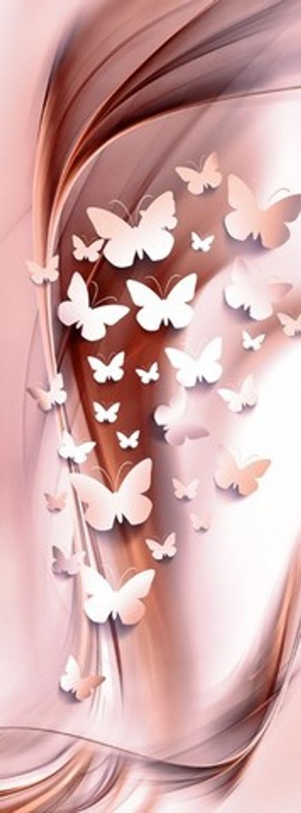 Бабочки 100x270 см