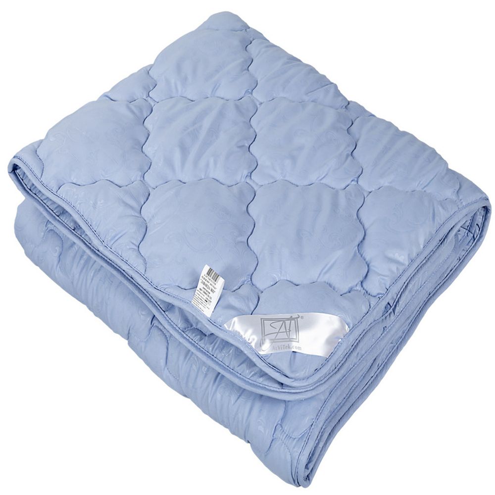 Одеяло "АВТ. LAVANDA CLASSIC" лёгкое, плотность 200 г/м2, микрофибра, Россия.