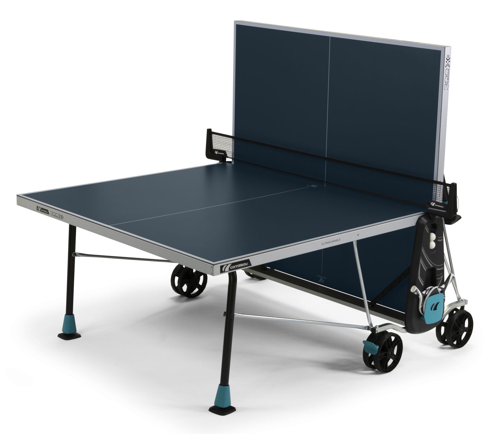 Теннисный стол Cornilleau всепогодный 300X Outdoor blue 5 mm фото №2