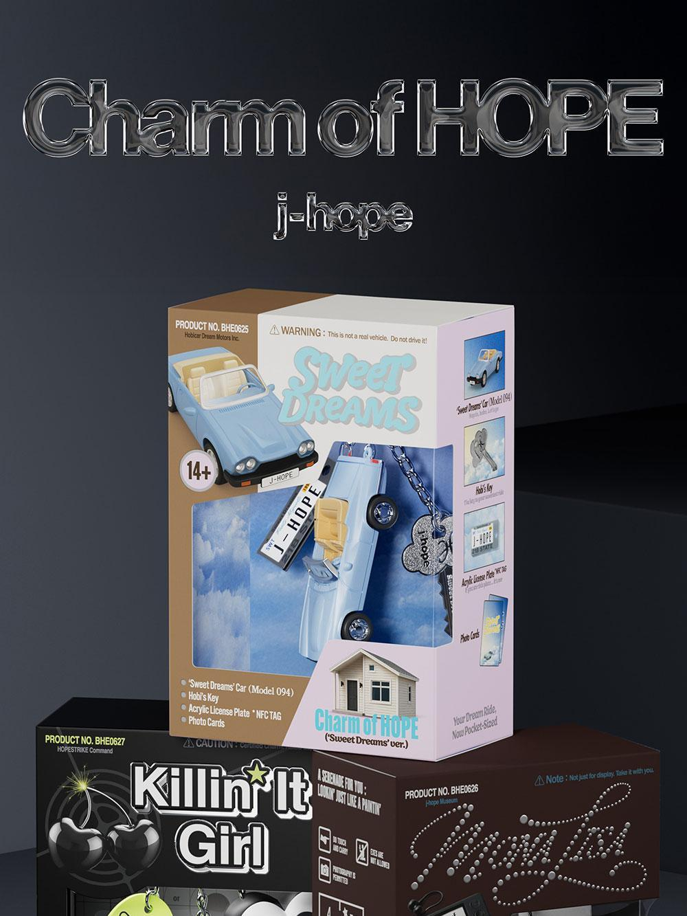 Альбом J-HOPE - CHARM OF HOPE 3 Version SET