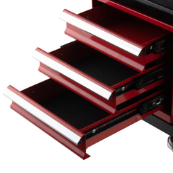 WDK-86032 Табурет механика с 3 инструментальными ящиками, г/п 110 кг