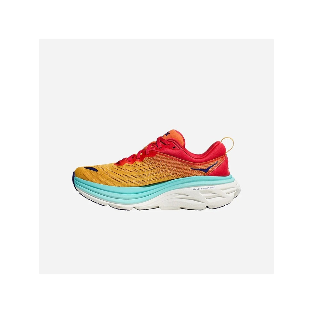 Кроссовки женские HOKA W BONDI 8 Cerise / Cloudless