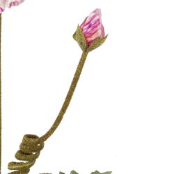 GAEM Цветок искусственный "Мак", L16 W11 H91 см