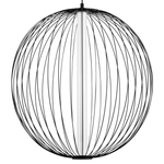 734057 Люстра SOLE 16W LED 1309LM 120G ЧЕРНЫЙ МАТОВЫЙ 3000K