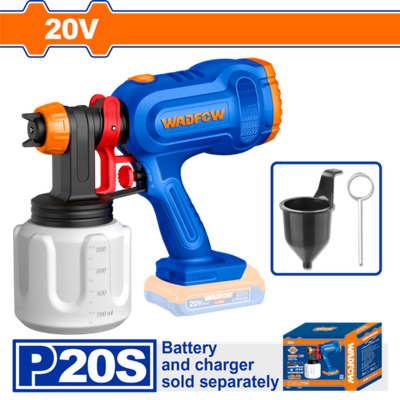 Краскораспылитель аккумуляторный 20В (8) WADFOW WSU3066