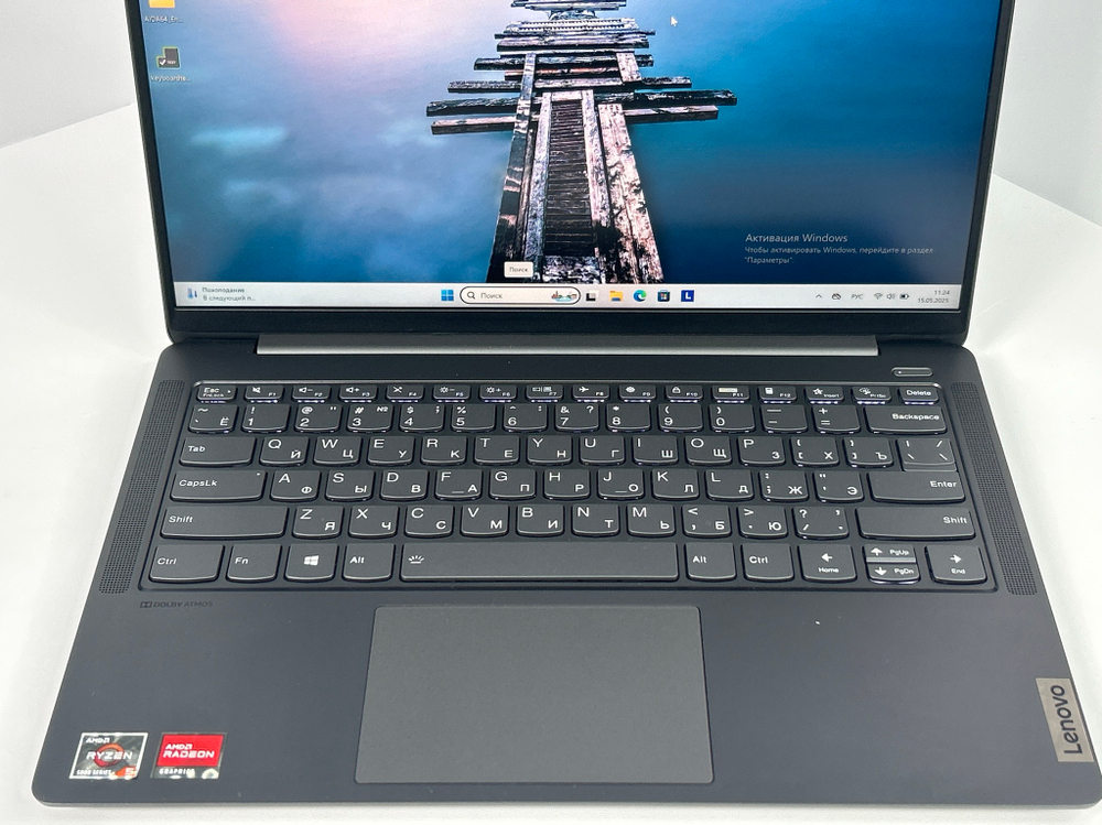 Ноутбук Lenovo IdeaPad 5 Pro 14ACN6 (82L7000URU) 14"/AMD Ryzen 5 5600U/RAM 16GB/SSD 1024GB/AMD Radeon Graphics/2880*1800/IPS 90Hz/Windows 11/Подсветка кл-ры: LED/Чёрный. Состояние: B1