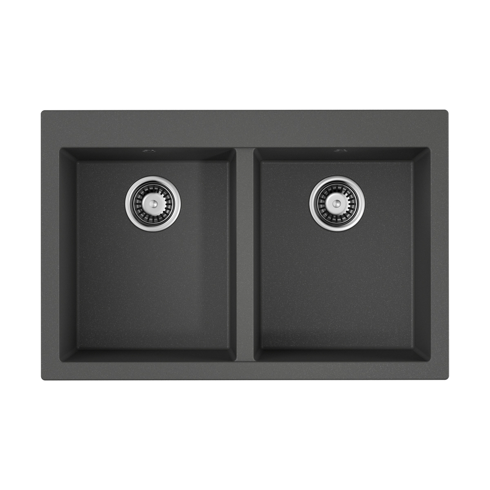 Кухонная мойка Omoikiri Bosen 80-2-PL Tetogranit/платина