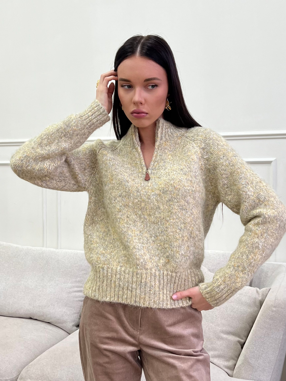 Свитер Детство сливочное масло