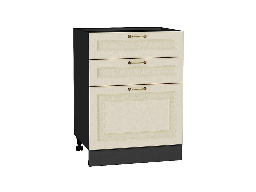 Шкаф нижний с 3-мя ящиками Ницца