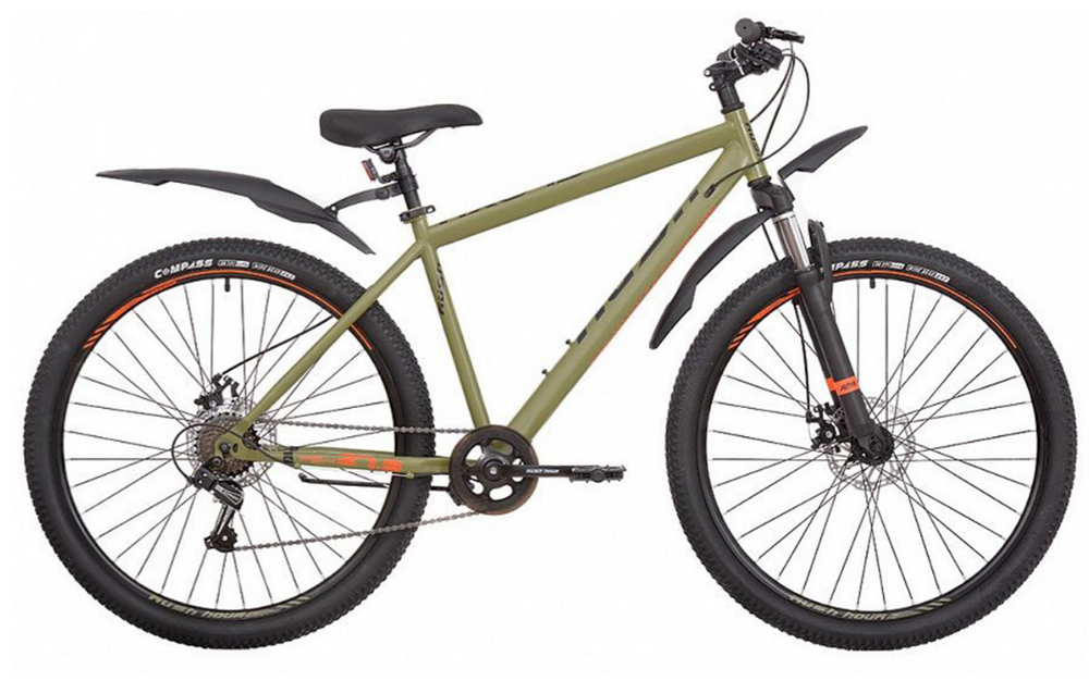 Велосипед 27,5" RH NX 675 DISC ST р.18" 6ск. хаки