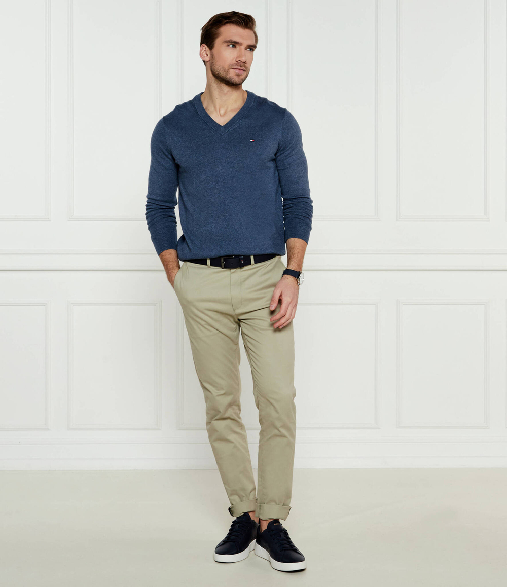 свитер Tommy Hilfiger - темно-синий(MW0MW28047)