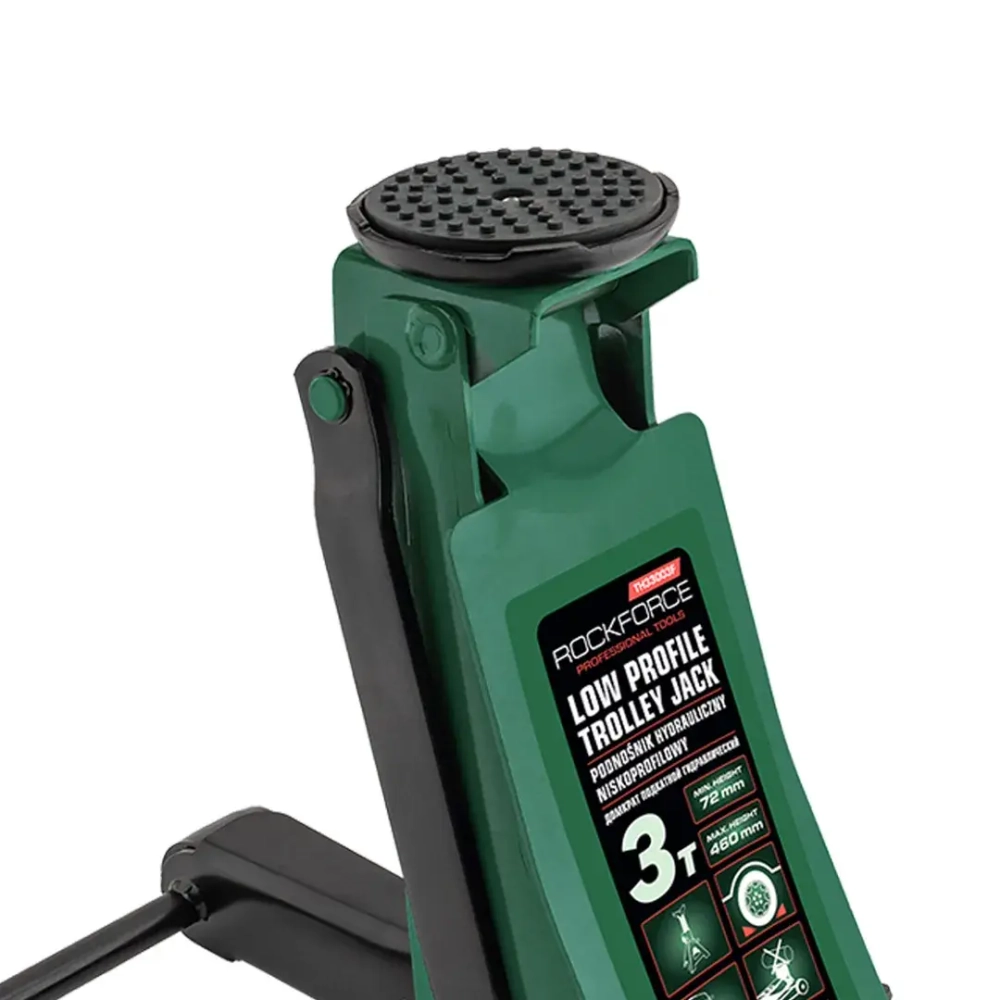 Домкрат подкатной гидравлический 3т RockFORCE RF-TH33003F