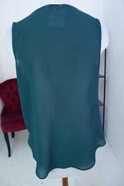 Блузка New Look в глубоком зеленом оттенке 46 размер