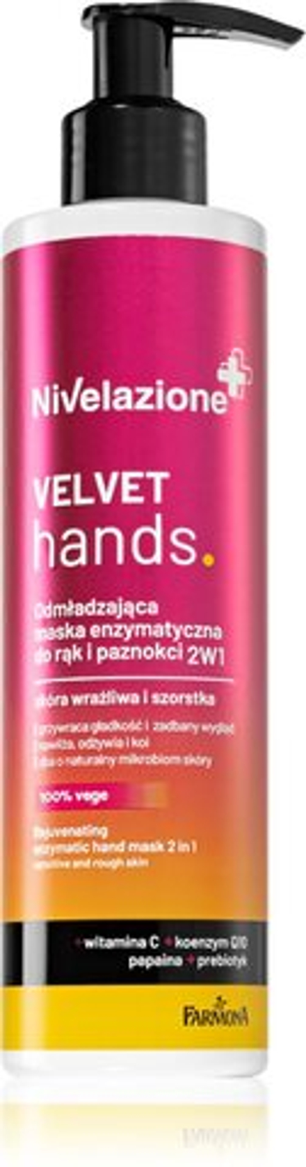 Farmona Nivelazione Velvet Hands - энзимная пилинг-маска для рук /   200  ml  / GTIN 5900117976692