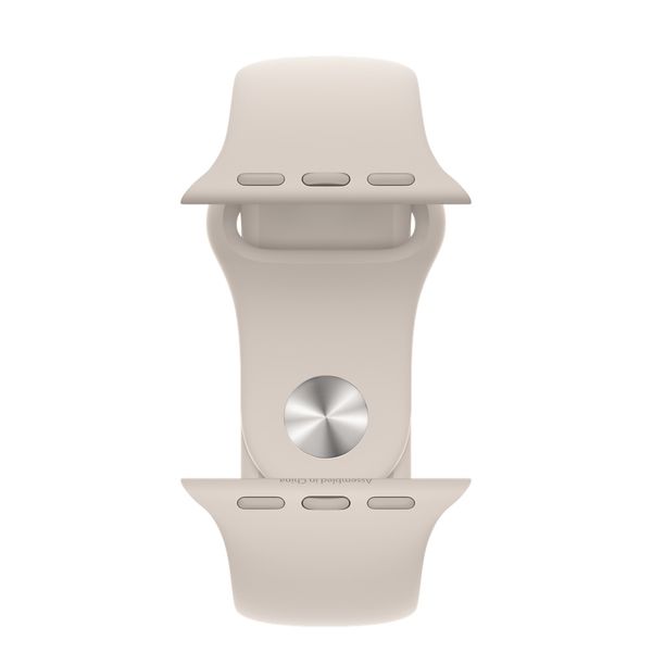 Умные часы Apple Watch Series 7 GPS + Cellular 41mm Silver Stainless Steel Case with Starlight Sport Band (MKHE3)