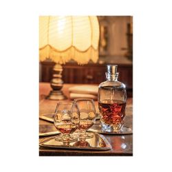 Графин 1,1 л штоф с крышкой хр. стекло d 10,1 см h25,1 см Alkemist RCR [1]