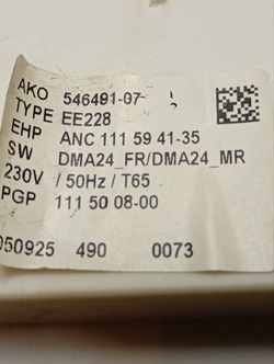 ESL4120 ктп1 Электронный модуль для посудомоечной машины Electrolux 152758971 б/у