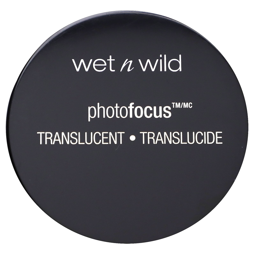 wet n wild, PhotoFocus™, рассыпчатая фиксирующая пудра, оттенок 520B полупрозрачный, 20 г (0,70 унции)