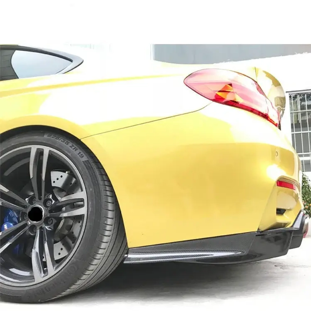 Карбоновый диффузор заднего бампера для BMW M3 F80 / M4 F82 / F83 БМВ