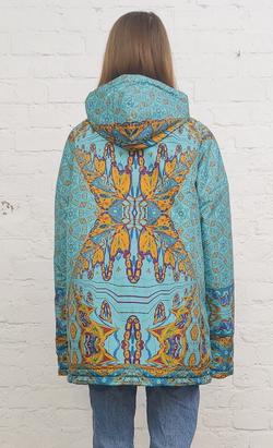 Куртка "Небесный атлас", по мотивам знаменитого трактата Андреаса Целлариуса "Гармония Макрокосмоса" (Harmonia Macrocosmica)