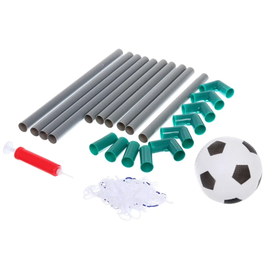 Набор тренировочный для футбола ZG270-227: ворота 88*36*68 см, мяч 12 см, насос