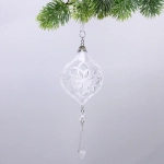 Подвеска «Сказочные узоры» 8*20 см, Белый