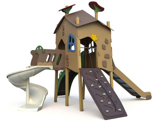 Игровой комплекс Домик Бабы Яги ИКС-1.301