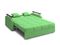 Диван Денвер 1,6 - Velutto 31 зеленый/  коричневая накладка