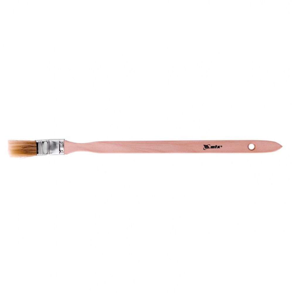 Кисть радиаторная, натур. светлая щетина, деревянная ручка 1 (25 мм) 00873