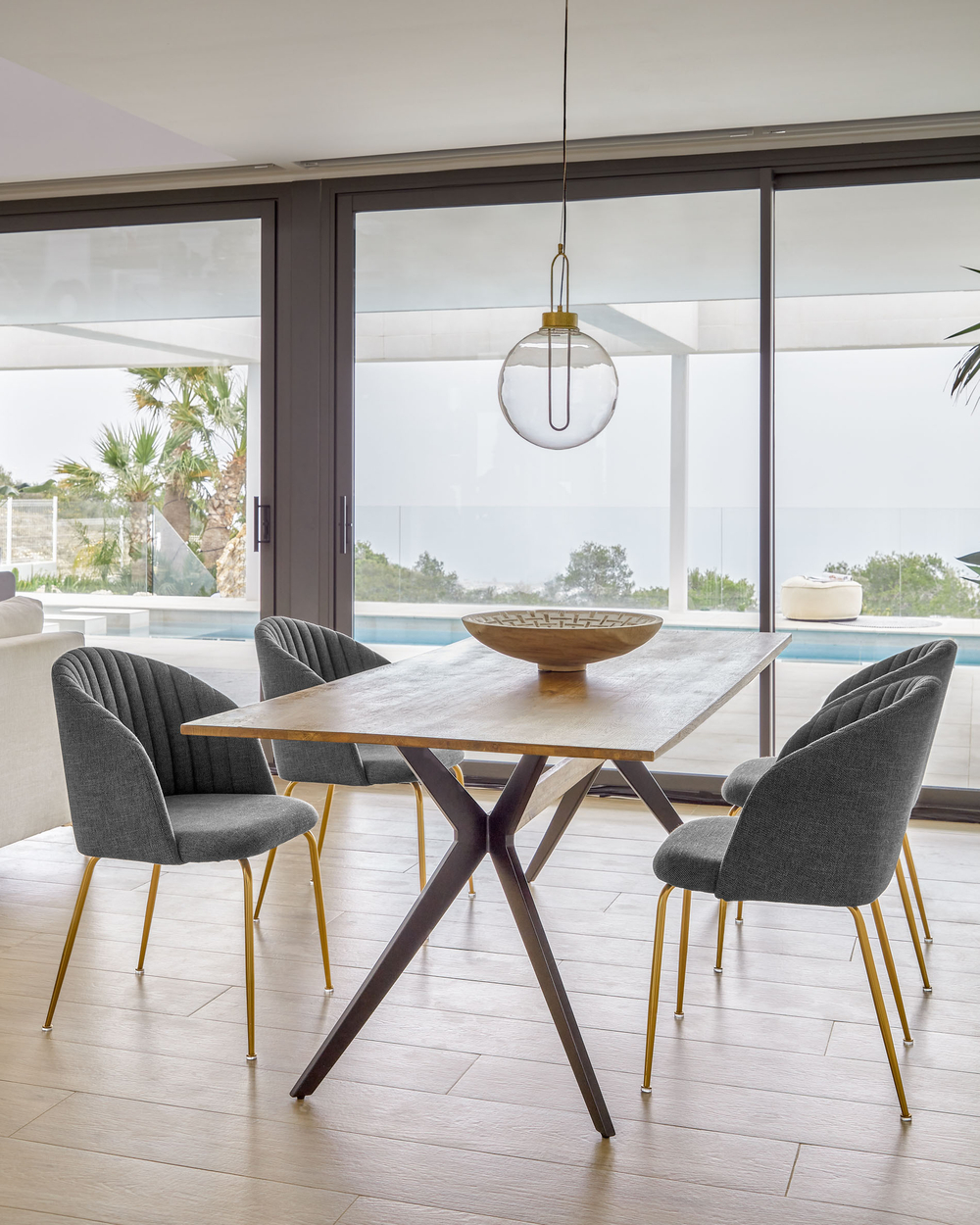 Стол Amethyst 160х90 античный дуб