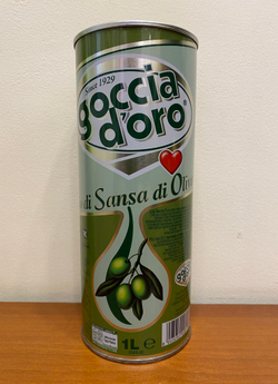 Оливковое масло Goccia D'oro рафинированное 1л Италия