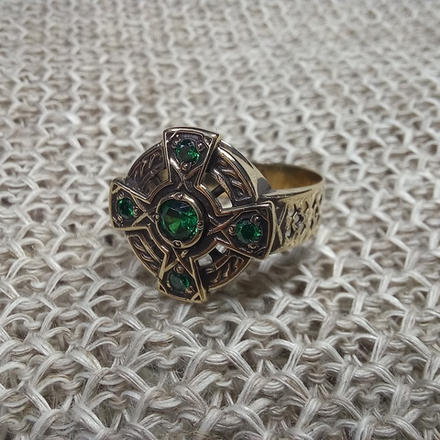 Кольцо. Кельтский крест