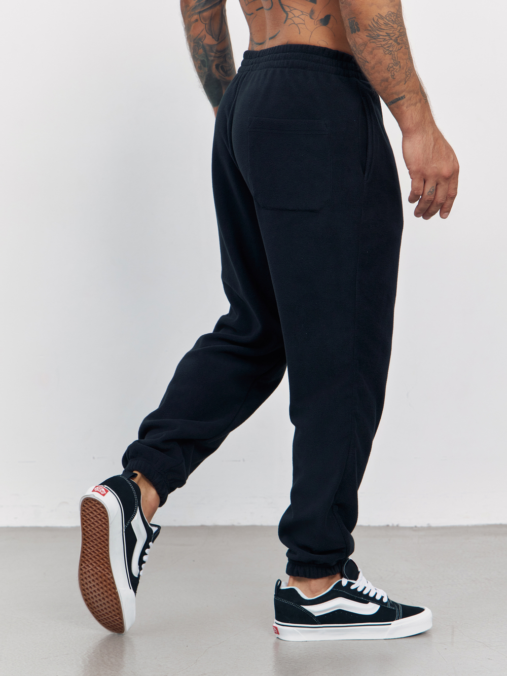 Брюки флисовые(черный)