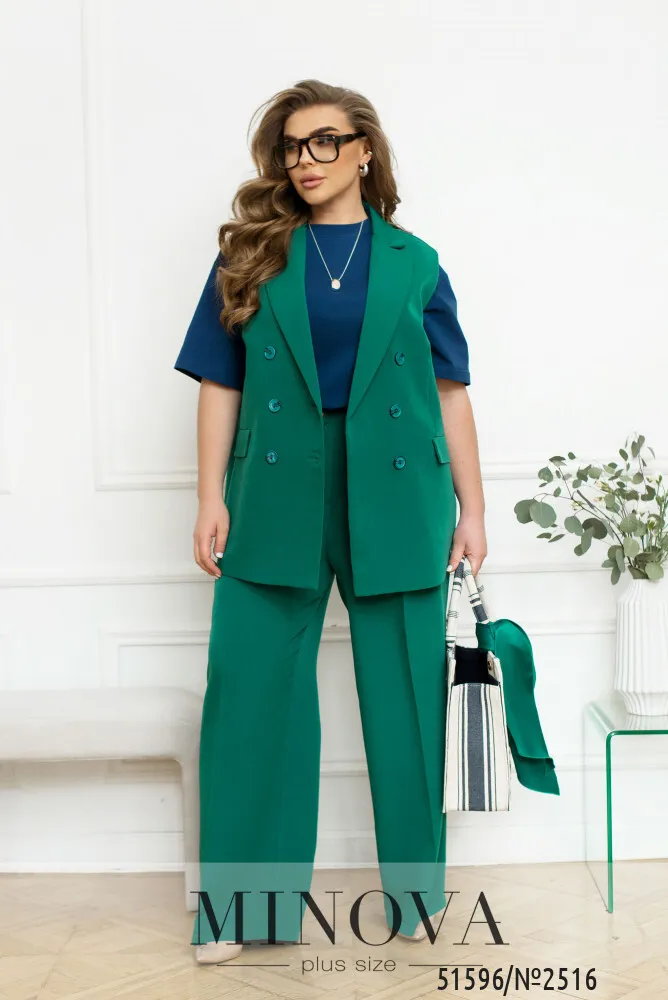Жилет 2516-зеленый Minova