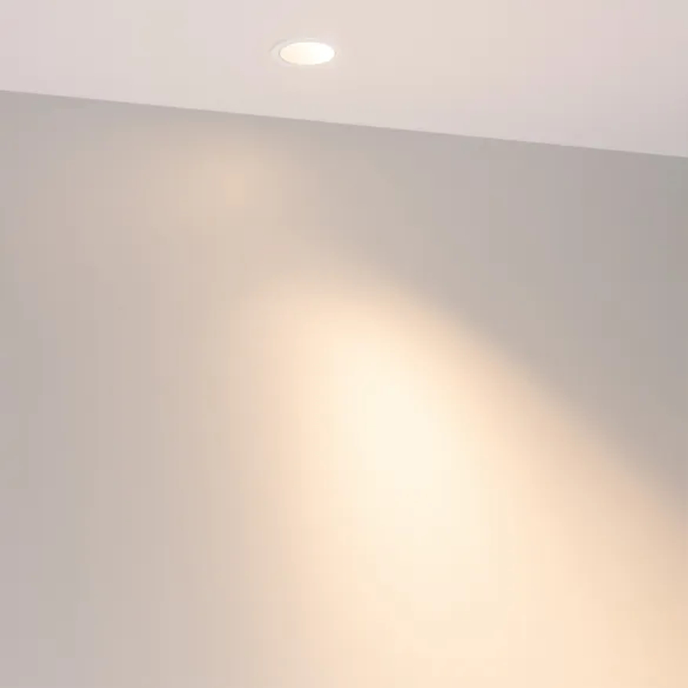 Светильник MS-ARADO-BUILT-R45-5W Warm3000 (WH-WH, 36 deg, 230V) (Arlight, IP20 Металл, 5 лет) 059102