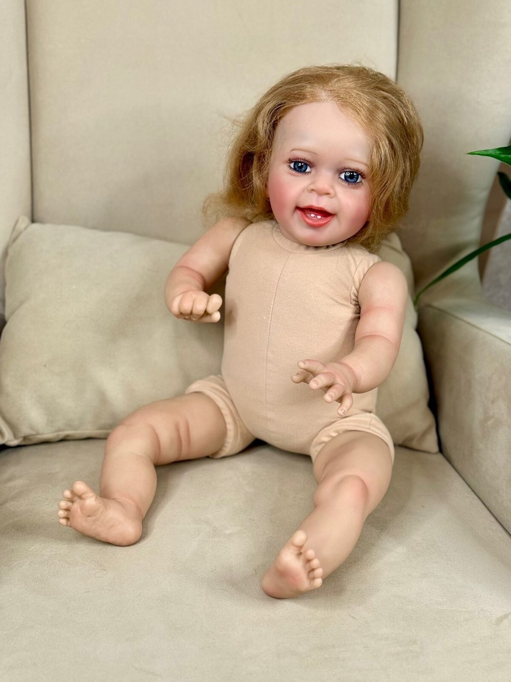Кукла Реборн мягконабивная 60см (FA-831)