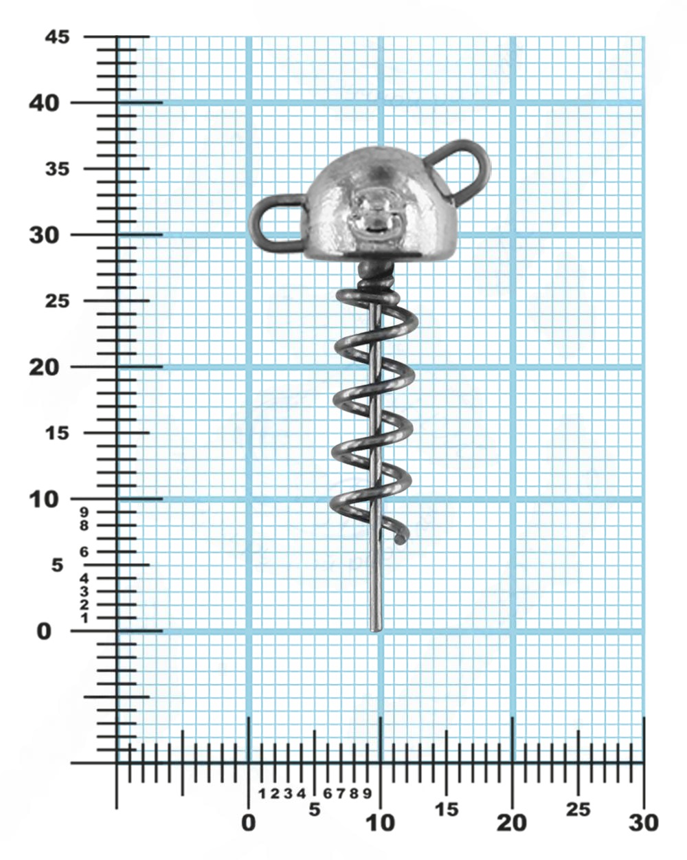 Огрузка "Гриб Штопор" 30мм (3 шт/уп)