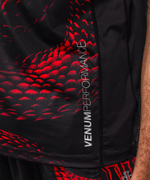 Футболка спортивная Venum Matupa Black/Red/Silver