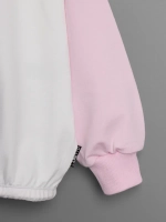 Свитшот для девочки осенний с завязками