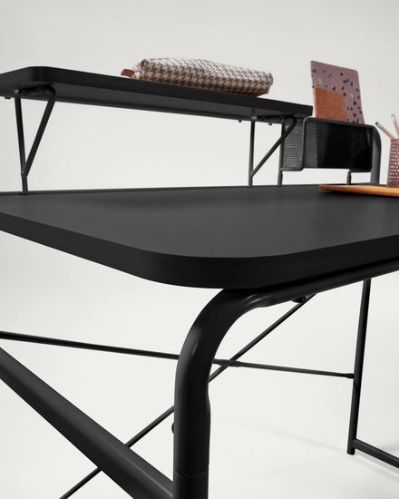 Письменный стол Foreman 98 x 48 черный La Forma Испания 