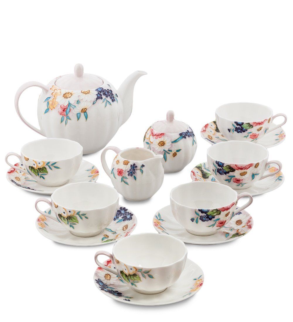 Pavone JS-18 Чайный сервиз на 6 персон «Королева Камилла»