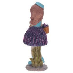 GAEM Фигурка декоративная "Девочка", L10 W9 H25 см, 2в.