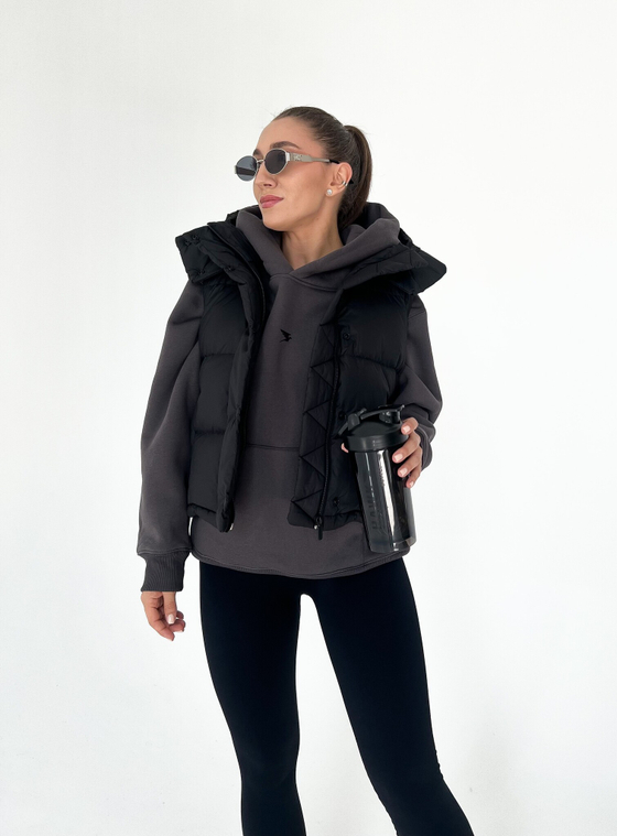 ЖИЛЕТ УТЕПЛЕННЫЙ (черный)