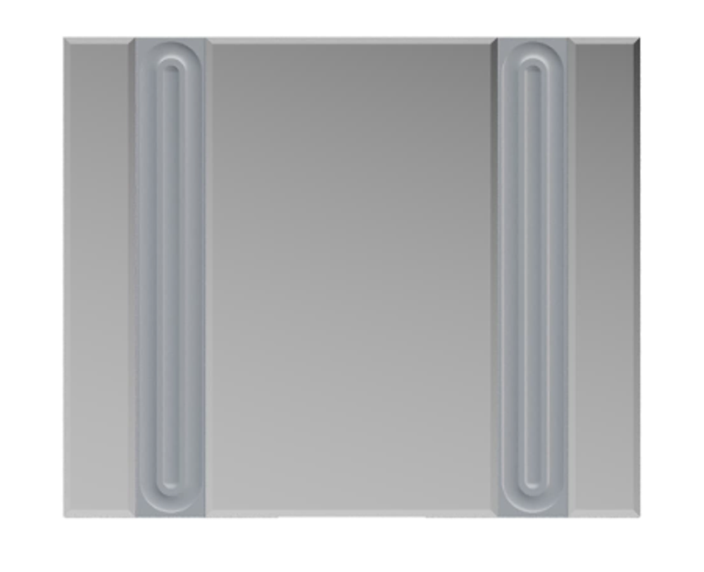 Зеркало "Галакси" серая серебро