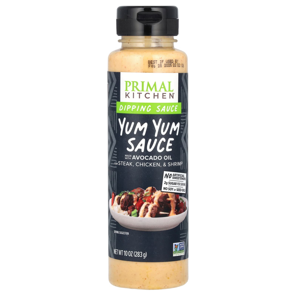 Primal Kitchen, Dipping Sauce, соус ням-ням, приготовленный с маслом авокадо, 283 г (10 унций)
