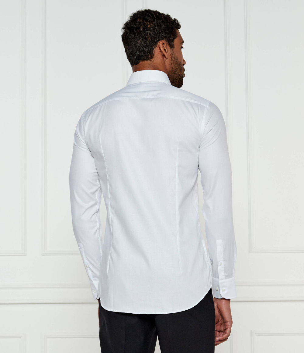 Рубашка H-HANK-spread-C1-222 BOSS BLACK - белый(50533045)