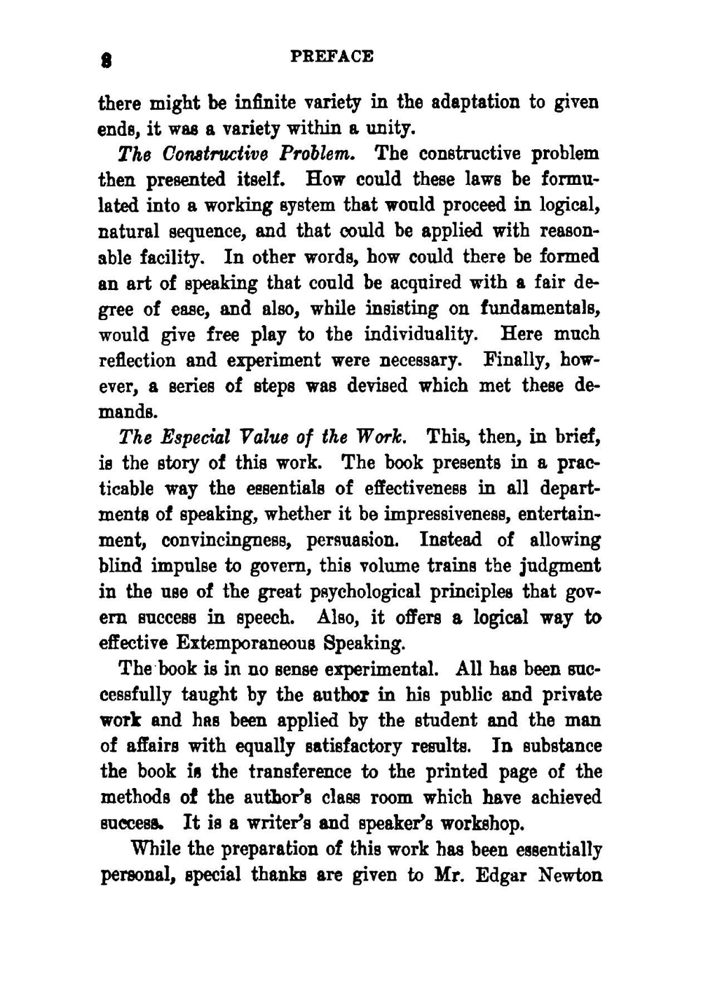Effective speaking: an exposition of the laws of effectiveness in the choice of material in speech, with examples and exercises | Arthur Edward Phillips
